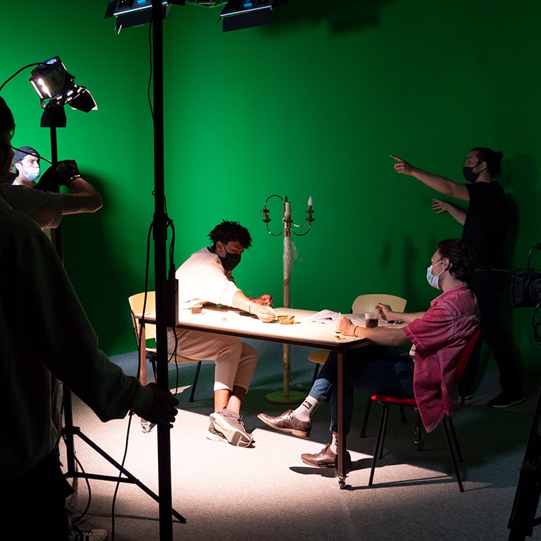 Picture of a Film Making Camera